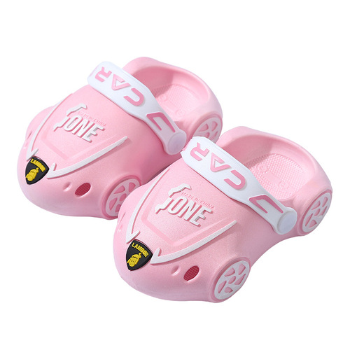 Children's Slippers Summer New Children's Shoes Cartoon Male and Female Baby Slippers Soft Bottom Anti-Slip Crocs Children's Slippers Wholesale