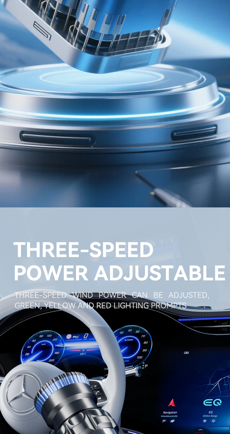 Car Vacuum Cleaner Car Household Large Suction Portable Charging Handheld Wireless Brushless Small Powerful Dust Blower