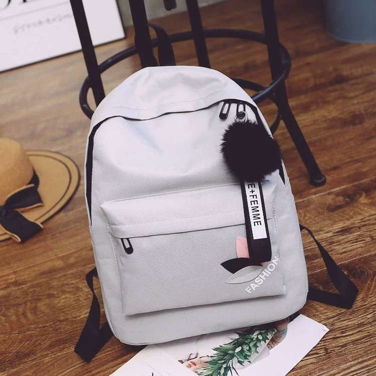 Trend backpack, universal capacious handheld shoulder bag, oxford cloth