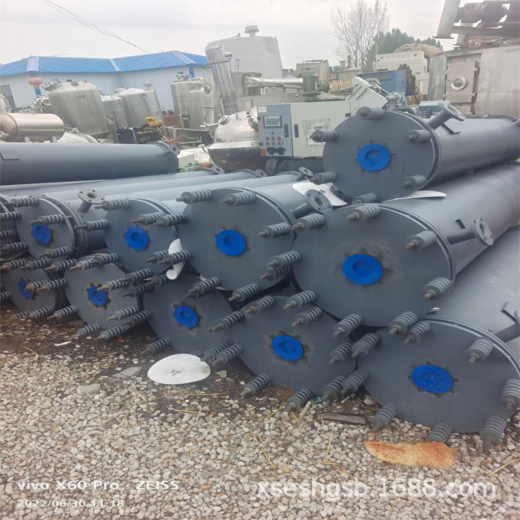 不锈钢列管冷凝器 石墨冷凝器 不锈钢换热器 钛材、搪瓷片冷凝器