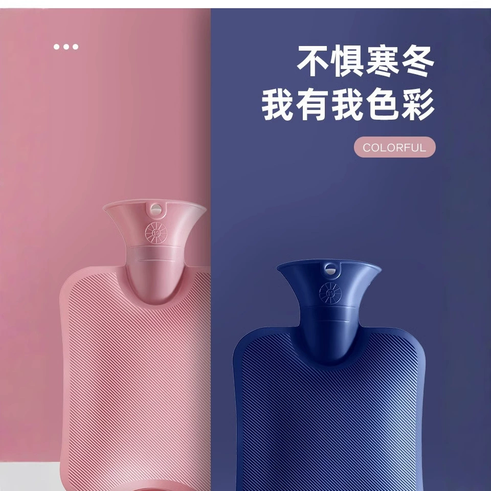 Большая грелка для женщин, подходит для горячих компрессов и согревания желудка, портативная грелка среднего размера с наполнением из воды, двойного назначения для горячего и холодного применения, с изоляцией.