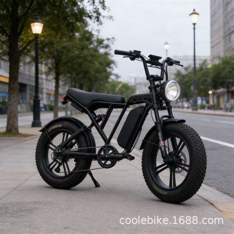 New Model Electric Bicycle from the Us, 20inch Pedal-Assisted Bicycles, 48V, Overseas Warehouse Dropshipping
