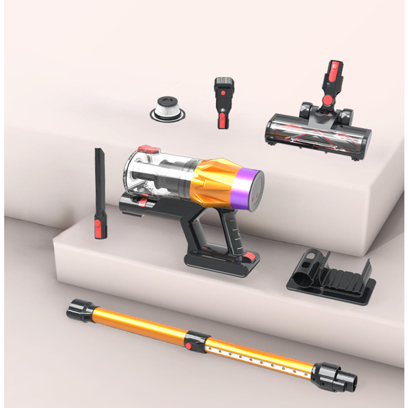 Tecnología LUY V18 accesorios de celda de filtro cepillo rodante cepillo eléctrico contra ácaros tubo telescópico cepillo eléctrico un lote