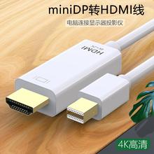 源头工厂，厂家热销MINIDP TO HDMI1.8米高清视频转换线支持4K