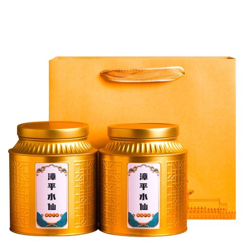 Zhangping Shuixian  New Tea Aromatic Type Tea Authentic Shuixian Oolong Tea Orchid Fragrance Tea Cake Canned 360g