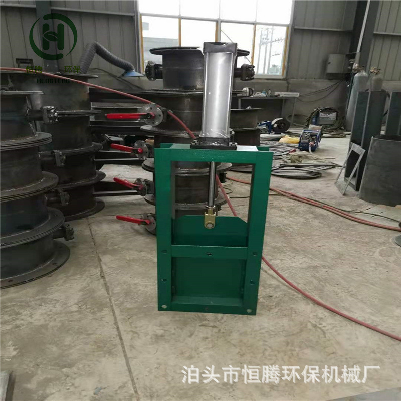 螺旋闸门气动刀闸阀300*300方形手动插板阀气动电磁阀圆口闸阀