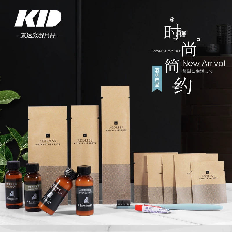 Одноразовые гостиничные принадлежности костюм Отель Проживание в семье Ванна Клуб Воздушные путешествия Портативные туалетные принадлежности