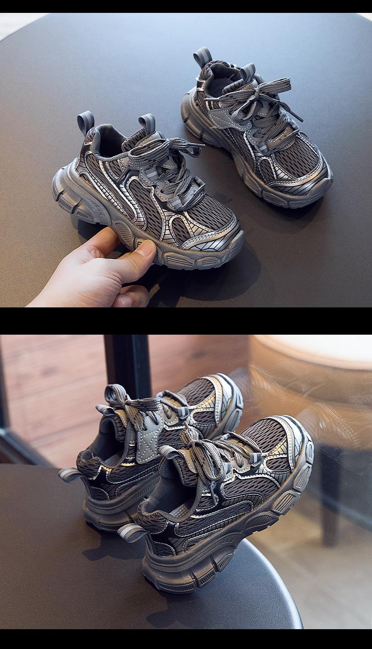 2023 Erken İlkbahar Erkek ve Kız Çocuk Modası, Günlük, Çok Yönlü, Trendy Spor Ayakkabı, Koşu Ayakkabısı, 2-12 Yaş_voghion.com