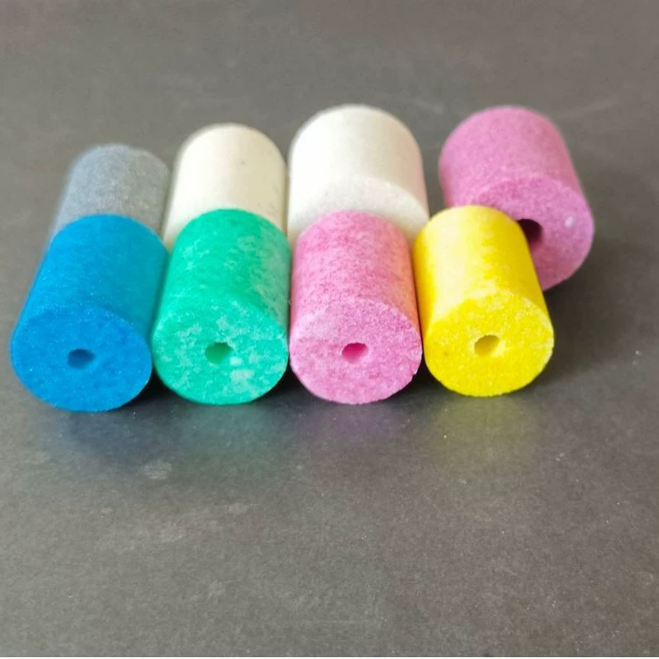 Цветная керамическая матовая каменная шлифовальная палочка для когтей попугая, завод по производству молярных камней для домашних животных, льготное обращение для больших количеств