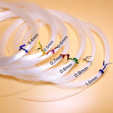 穿珠子的线 无弹力透明水晶鱼线 耐磨串珠线 diy手工线材编制线