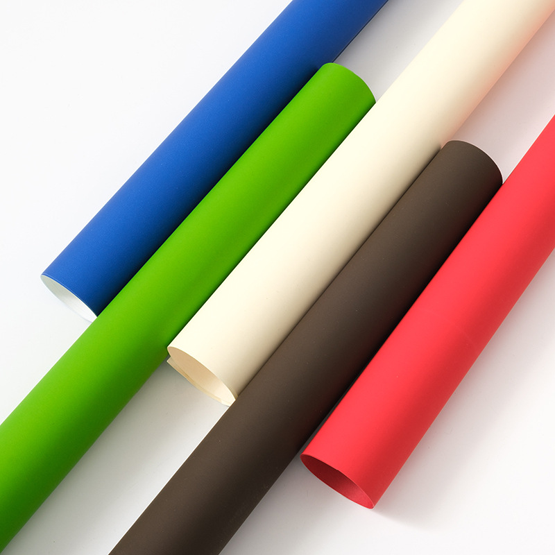 Papel sensible rojo papel especial sobre Rojo Bolsa de té caja de regalo papel de embalaje papel de arte papel en relieve papel negro de doble cara papel sensible