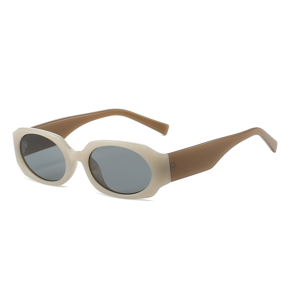 2024 nueva fábrica directa europea y americana transfronteriza gafas de sol caja personalidad tendencia color coincidencia gafas de sol calle tiro