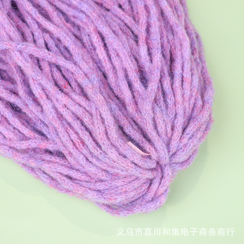 Cordas de lana coloridas didiy zapatos cordas de lana de tela de ropa cuerda de decoración de arco material de ropa accesorios cuerda