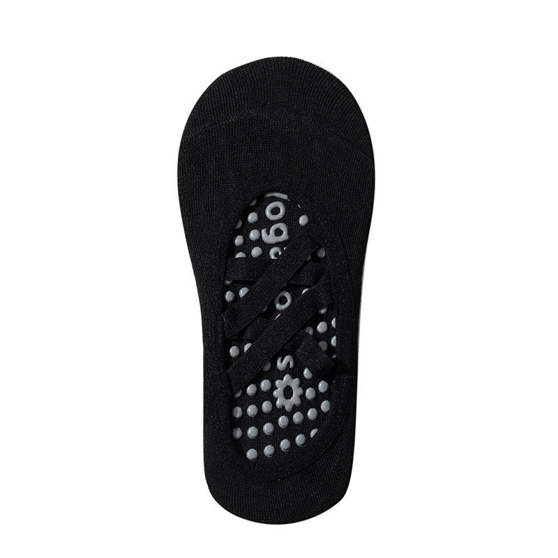 블랙[둥근 머리 더블 크로스 스트랩]