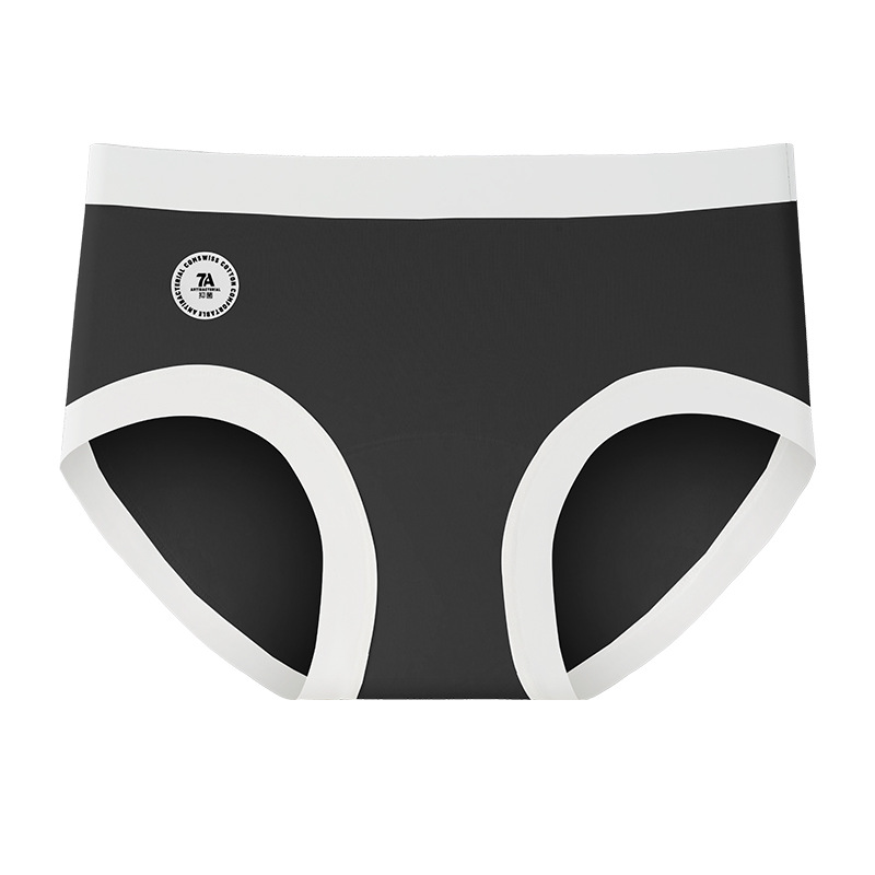 Ropa interior de algodón puro, cintura de mujer, cadera, entrepierna larga, cuidado personal, más cómodo y agradable para la piel, ropa interior antibacteriana de entrepierna 7A para mujer