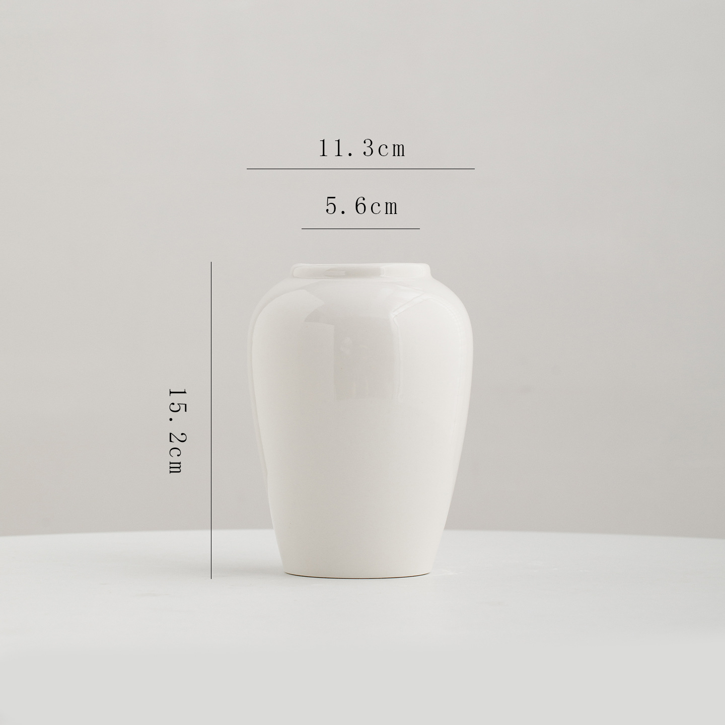 Xuxi. 작은 스타일(밝은 흰색)