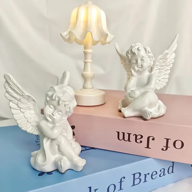 跨境天使雕像树脂工艺品装饰摆件 家居庭院装饰花园摆设艺术品|undefined