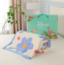 厂家直销法莱绒毛毯礼盒装盖毯午睡绒毯开业活动店庆会销礼品批发