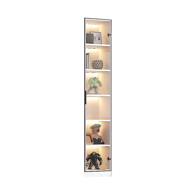 定 制手办玻璃门收纳储物展示客厅书柜家用实木落地背景墙展示柜|undefined