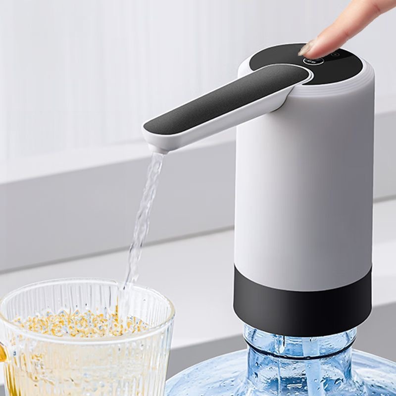 Baja de agua de barril de esterilización UV Bomba de agua de barril de agua de beber Bomba de bombeo de agua de barril de agua eléctrica de autoaspiración pequeña máquina de beber absorción
