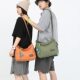 Messenger Bag Men's Instagram Style Fashionable 2024 New Arrival Large Capacity Men's Bag Canvas Messenger Bag Women's Casual Shoulder Bag