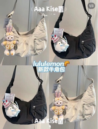 Lululemon Slouchy Sling Bag Women's Crossbody Bag Dumpling Bag Croissant Bag Multi-Pocket