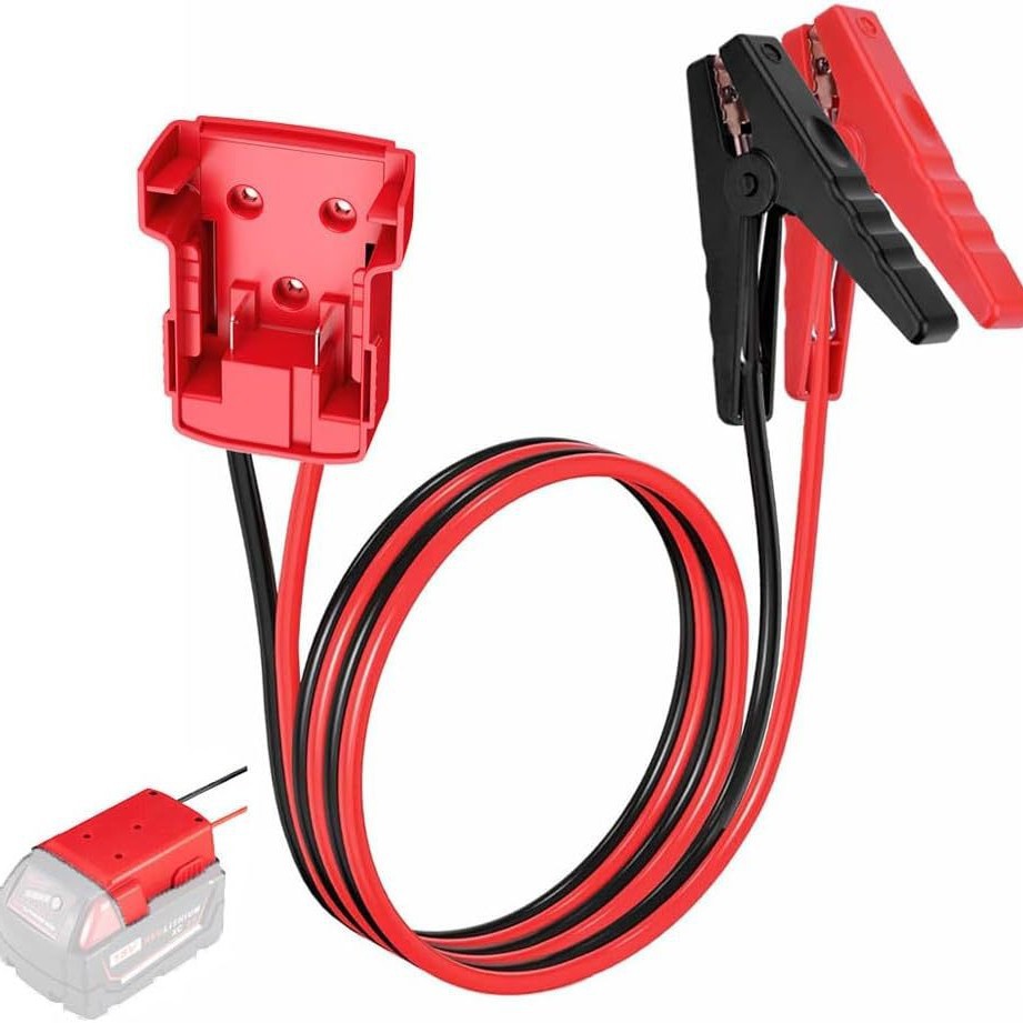 Supply of Woqi Milwaukee Portable Battery Jump Starter Cable Power Supply Car Auxiliary Electric Start Conversion