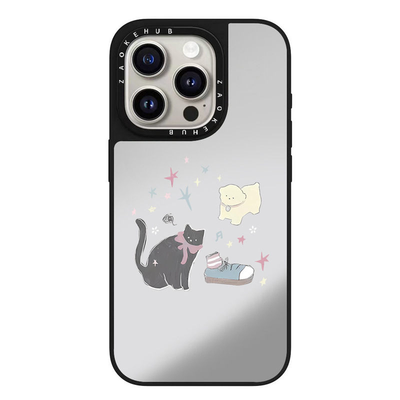 CASEスイートハートトレインroria携帯電話ケース iPhone16ProMax対応 Apple15カップル携帯電話ケース17|undefined