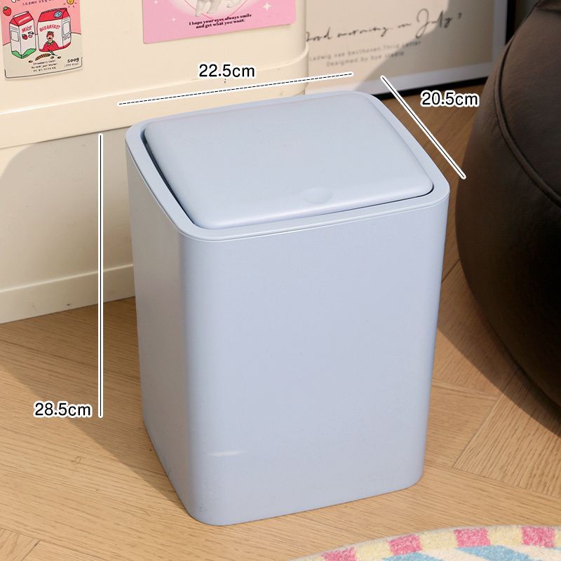 Casa crema de viento tipo hendidura basura estrecha sala de estar dormitorio cubierta de presión balcón inodoro con cubierta canasta de papel antiolor