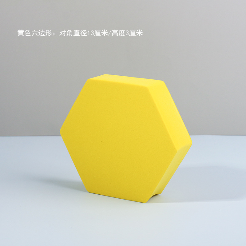 Cubo accesorios de fotografía ins Internet celebridad blanco geométrico tridimensional tiro apoyos decoración fotografía plataforma