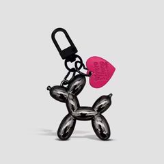 愛のバルーン犬のキーホルダーカップルのキーホルダー