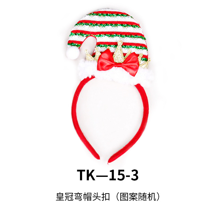 Diademas Navideñas Sencillas, Diademas con Astas de Reno, Accesorios para Fiestas, Regalos para Niños, Suministros, Diademas al por Mayor image 47