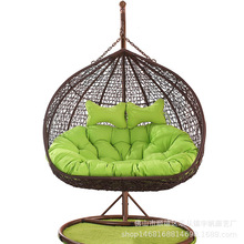 吊篮坐垫加大加厚靠垫双人秋千沙发垫家用吊椅布垫室内摇椅垫包邮