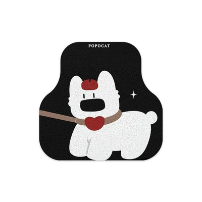 Cute cartoon simple style puppy: Avtomobil döşəmə paspasları