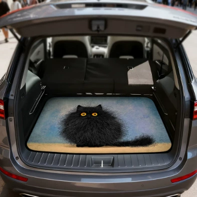 Car Trunk Crystal Velvet, Avtomobil döşəmə paspasları - amazon-crystal-velvet-car-mat-33-10075-crystal-velvet-dot-plastic-bottom