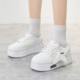 National Fashion Women's Shoes High-top 2025 New Autumn and Winter Increased Thick Bottom Explosive Casual All-match Sports Rose Red Sneakers for Women