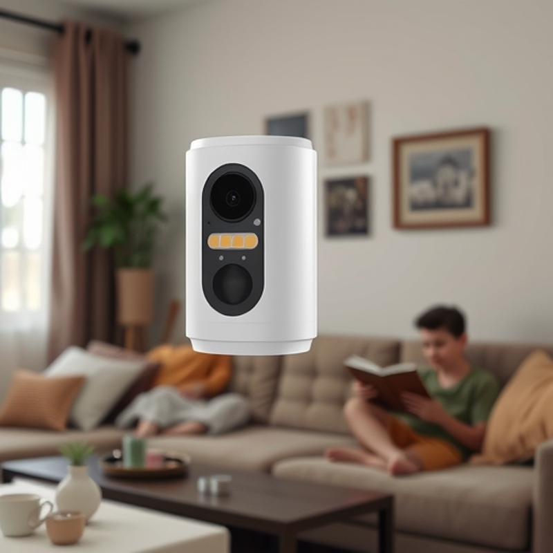 Low-Power Surveillance Camera with Voice Intercom, Human Body Infrared Sensing, Mobile Phone Viewing, Night Vision, Wireless Intelligence
