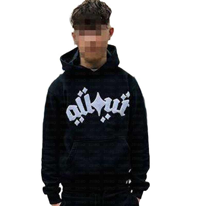 Marchio di moda hip-hop di alta moda casual, alla moda, comodo, felpa con cappuccio stampata in schiuma, top da uomo e da donna_voghion.com