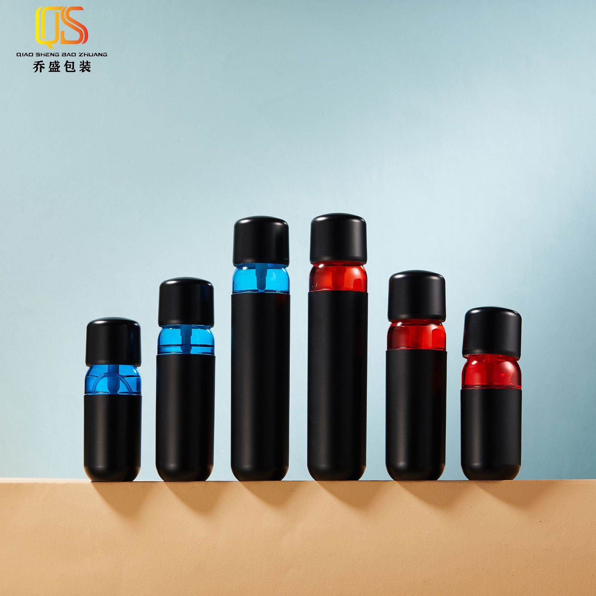 批发卡扣喷雾瓶 pet塑料防晒喷雾瓶100ml按压爽肤水瓶厂家