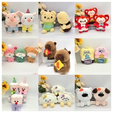 新款8寸抓机公仔毛绒玩具25cm娃娃机娃娃婚礼抛洒玩偶厂家批发