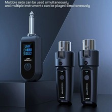 有线变无线系统功放发射接收器动圈麦克风话筒放大器乐器电容音响