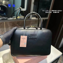 Miu家公文包2025新款大容量复古简约手提通勤包高级感时尚女包潮