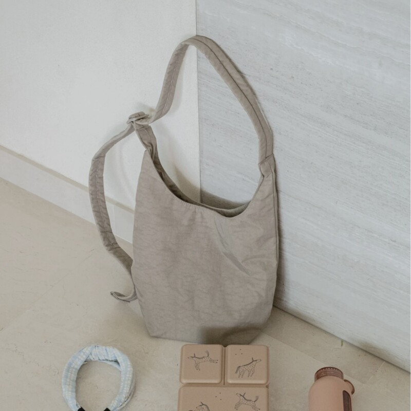 Baggu Bag Small Sling Bag Tote Bag Nylon Renewable Material Shoulder Baggu Bag Wholesale Cross-Border