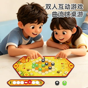 Магнитная настольная игра «Пингвины и пчёлы»