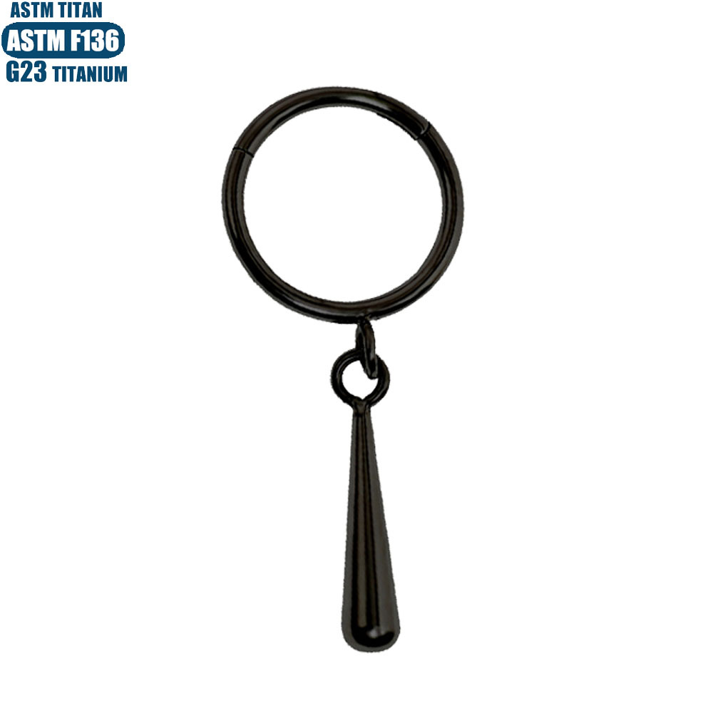 Labret piercing jewelry detail image