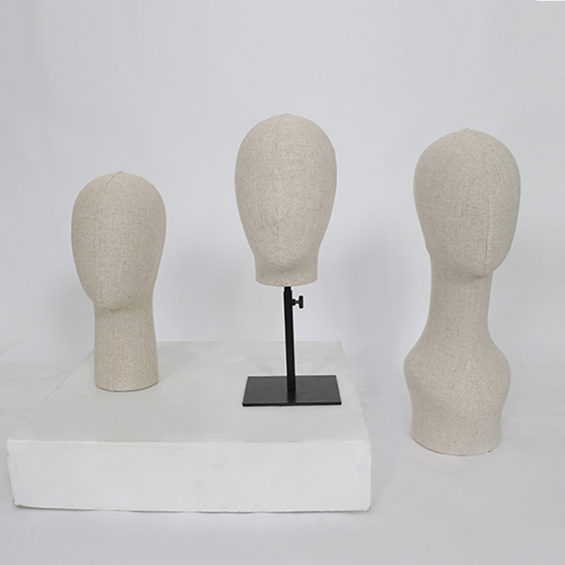 Expositor de Sombreros, Cabeza de Maniquí Masculina y Femenina, Accesorios para Cabeza de Maniquí, Modelo de Cabeza para Pelucas, Modelo de Cabeza Femenina de Medio Cuerpo