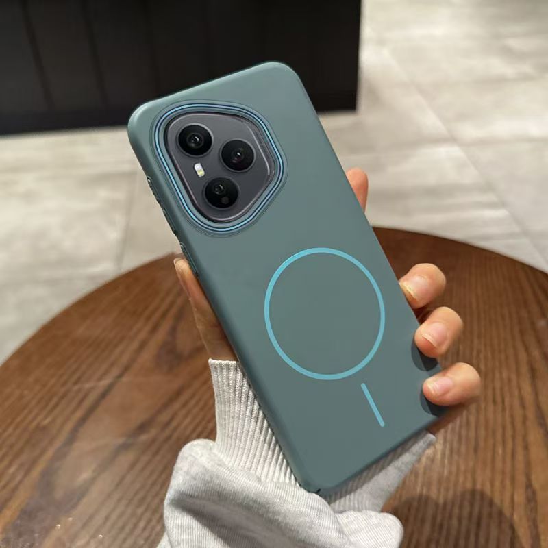 Honor 400pro 超薄型磁気電話ケース nova14 肌の感触つや消し保護ケース p80 通気性と放熱に適しています。|undefined