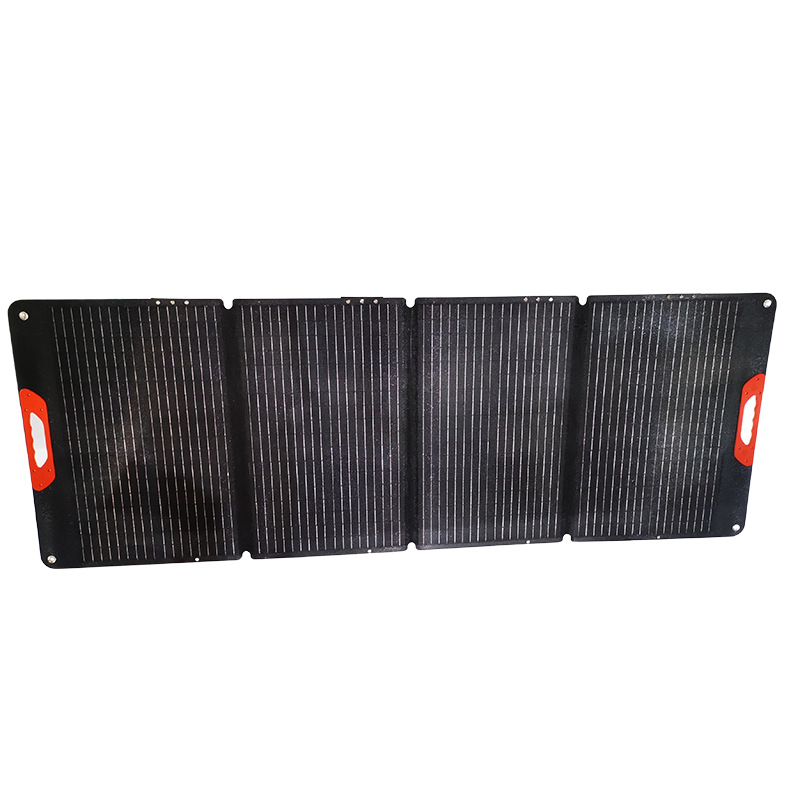 Paquete solar plegable 100W 400W batería de camping solar solar placa de carga fotovoltaica al aire libre almacenamiento de energía móvil