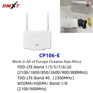 CP106 4G маршрутизатор 4G маршрутизатор разделяет CPE Wireless Wi -Fi Wi -Fi Plug Sim Card LTE Маршрутизация Европейской Азии