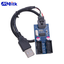 USB2.0 9�һ�ֶ��Uչ��̨ʽ�C����9pinһ�϶�����D�Ӿ�HUB����